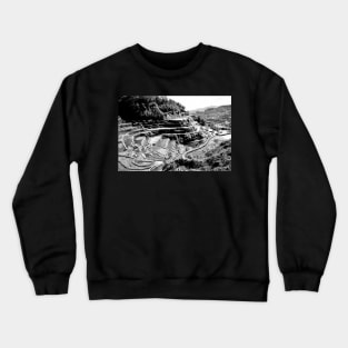 Rizières en terrasse de Banaue, Philippines Crewneck Sweatshirt